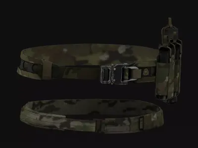 Ferro Concepts Bison Belt with SEP and SEAR Low-poly 3D model
