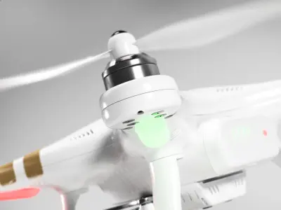 DJI Phantom3 Professional 3D model