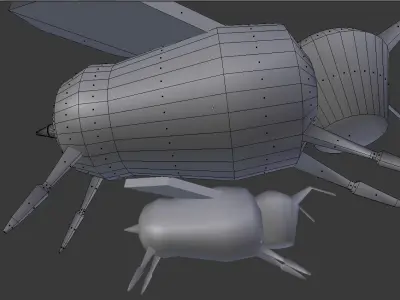 Free bee model- first attempt Free 3D model