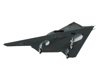 Stealth Fighter 3D model