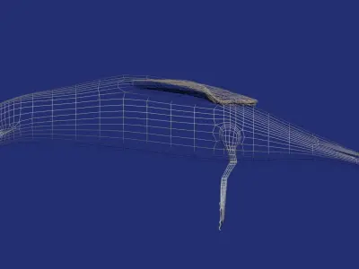 Low  Poly Alcatraz model Low-poly 3D model