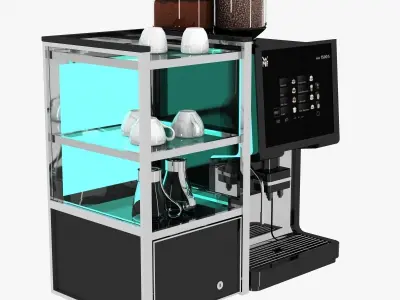 WMF coffee machine bean to cup 3D model