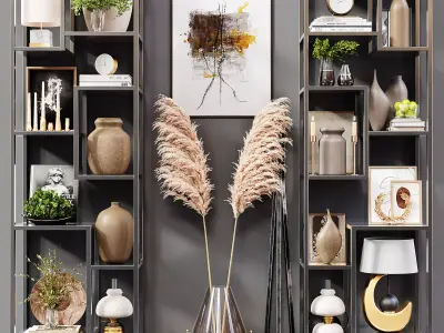 Decorativ Shelf 3D model