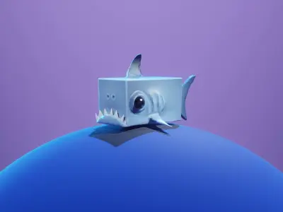 Stylized Creatures PACK Low-poly 3D model