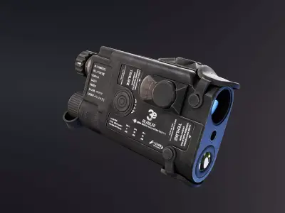 DLIRIL50 Laser Pointer and Illuminator Low-poly 3D model