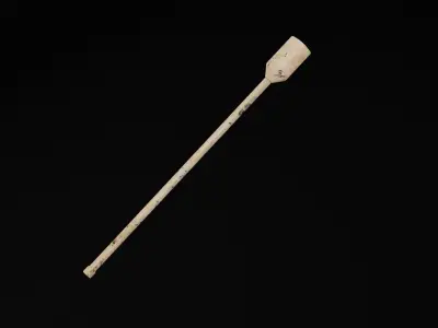 Cannon Rammer Low-poly 3D model