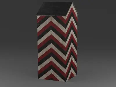 German WW2 Guardpost Free 3D model