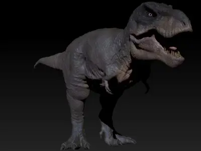 Tarbosaurus Sculpt Model 3D model
