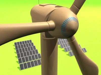 Green Energy 3D model