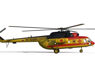 Mi-8 MTV-1 3D model