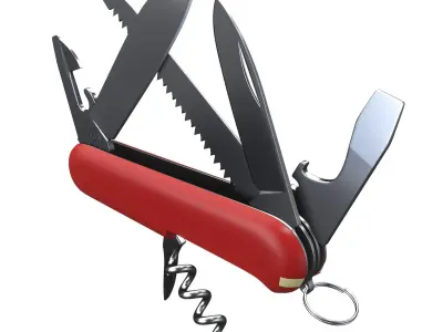 Victorinox Camper 1 3613 Open 3D model 3D model