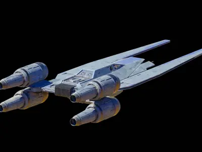 Star Wars U-WING 3D model