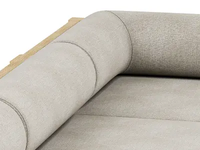 Laskin Outdoor 3Pc Sectional 3D model