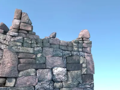 Hi-Res South Arabian Watchtower -Saudi Arabia 3D model