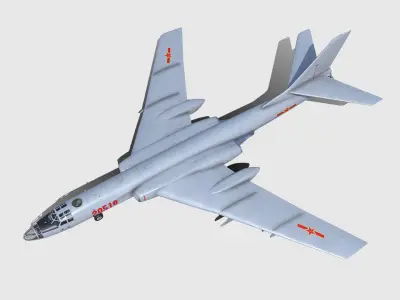 Xian H-6 3D model