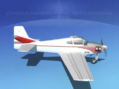Johnston A-51A V02 3D model