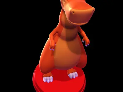 Rex - Were Back a Dinosaurs Story 3D print model