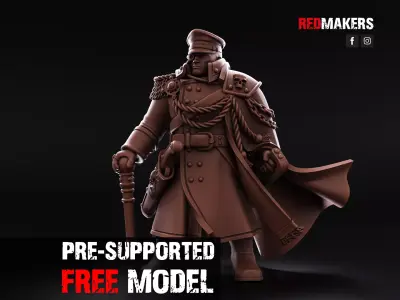 Lord General of the Imperial Force Free 3D print model