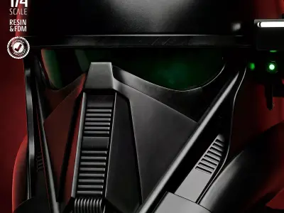 STAR WARS Imperial Death Trooper Portrait Bust  3D print model