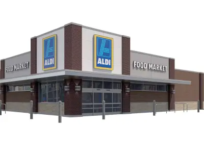 Retail-032 Aldi-003 3D model