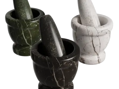  Marble Mortar Models 