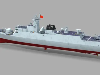 Chinese Navy Type 056 Corvette 3D model