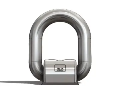 Olhal Soldavel RUD LBS 1T Weldable Eyelet 3D model