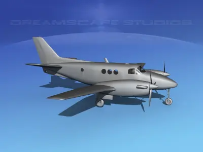 Beechcraft C-6 Transport VBM 3D model