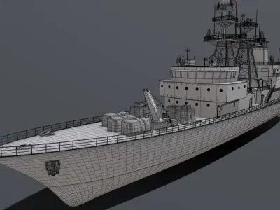 Naval Drones 3D model