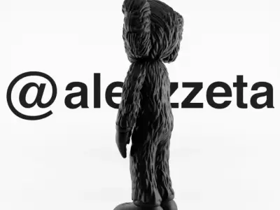 Kaws BFF and Uzi BFF for Print 3D print model