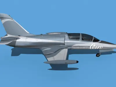 Aero Vodochody L-39C Albatross V18 3D model