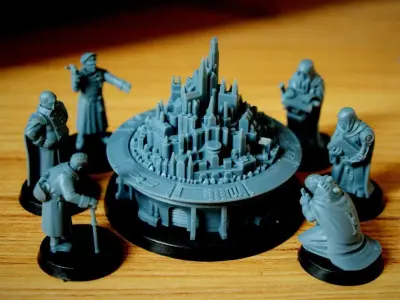 Universal Guard - Map Room 3D print model