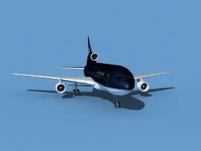 Lockheed L-1011-50 Navstar Airlines 3D model