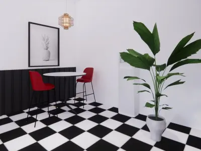 RESTAURANT DESIGN 3D model