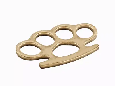 Knuckles 01 Low-poly 3D model