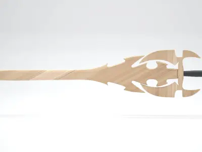 Wooden Sword of Darkness 3D model