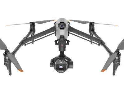 DJI Inspire 3 Drone 3D model