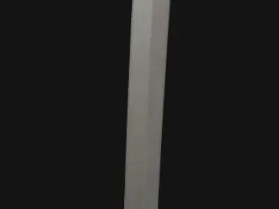 Wrench Blade Low-poly 3D model