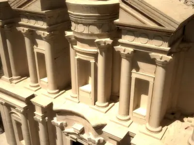 PETRA El Deir 3D model