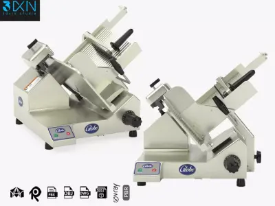 Globe S13 Premium Heavy-Duty Manual Slicer 3D model