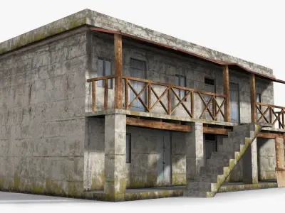 Arab x23 Low-poly 3D model