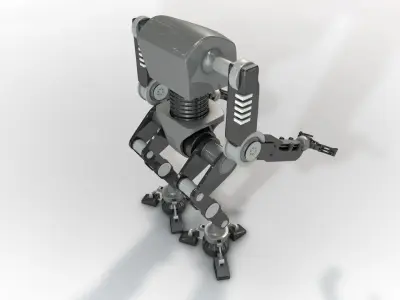 Robot star wars 3D model