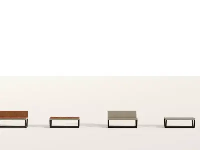 BASIC BENCH SET   3D model