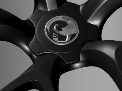 Vauxhall Insignia VRX rim 3D model