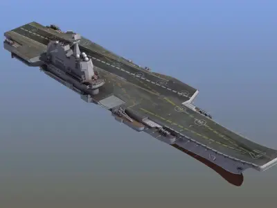 CV17 Shandong Carrier 3D model