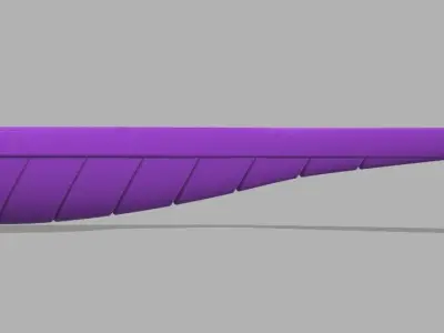 Free Mold open pour 2nch Shad Lure for CNC 3D Prin Free 3D print model