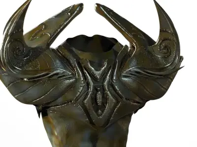 Alien Armour elf 3D model