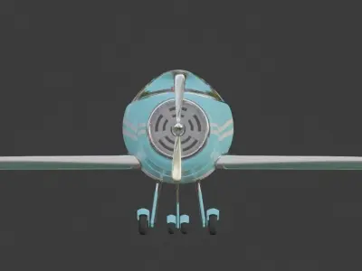 Small Aeroplane 3D model