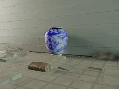 Middle Eastern Pot 3D model