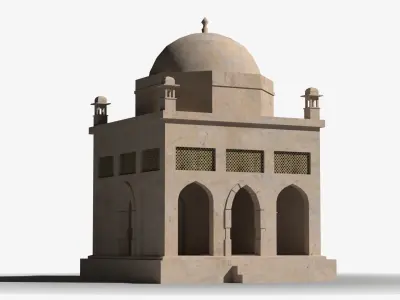 Arab x22 Low-poly 3D model